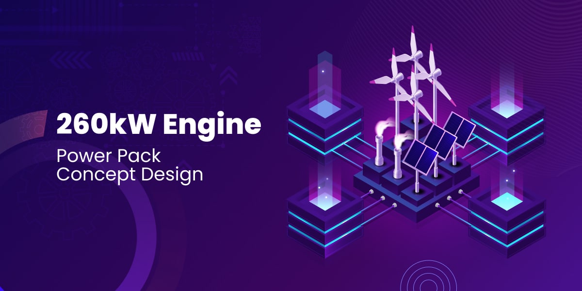 260kW Engine Power Pack Concept Design