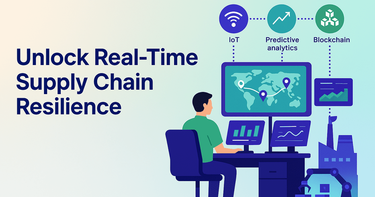 Overcoming supply chain disruptions with digital solutions Overcoming supply chain disruptions with digital solutions