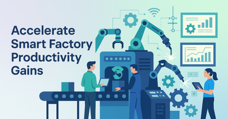 Smart factory uses IoT, AI, and automation in a modern plant to boost efficiency and enable agile, sustainable manufacturing.