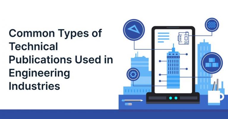 Types of technical publications in engineering industries