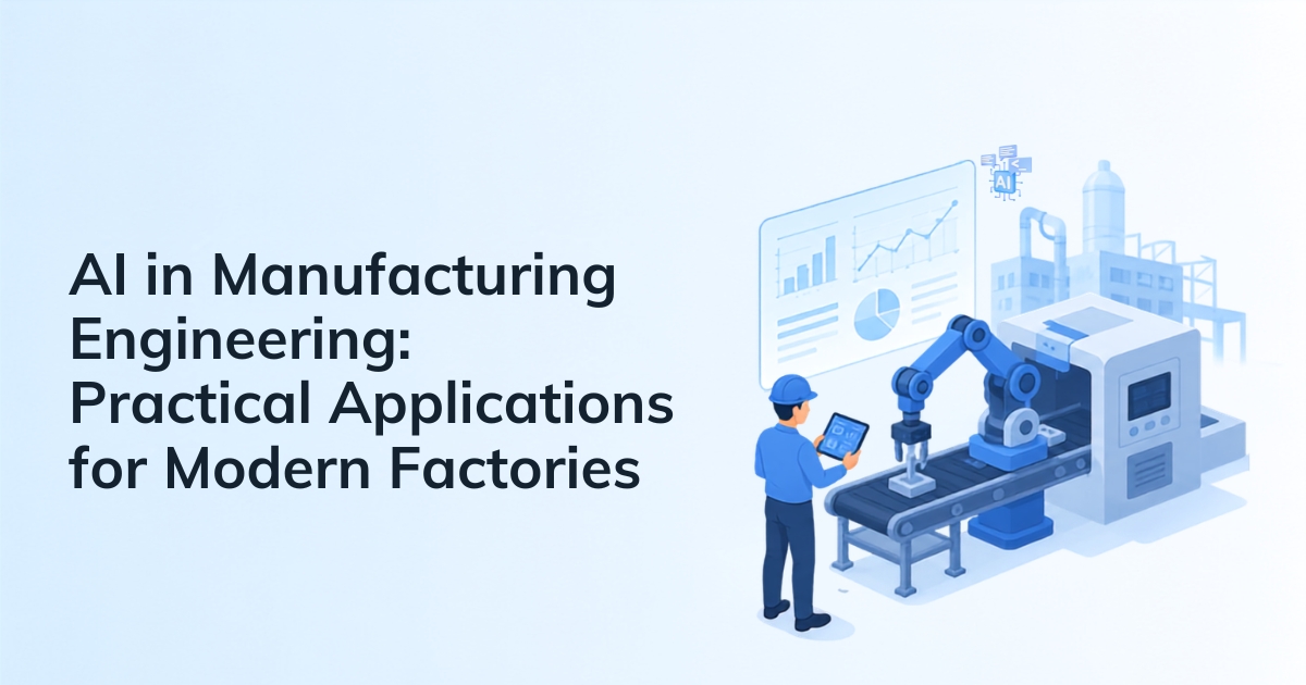 AI in Manufacturing Engineering: Practical Applications for Modern Factories