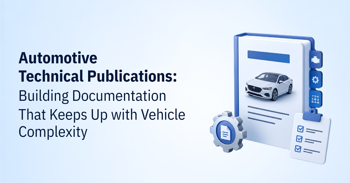 Automotive Technical Publications: Building Documentation That Keeps Up with Vehicle Complexity