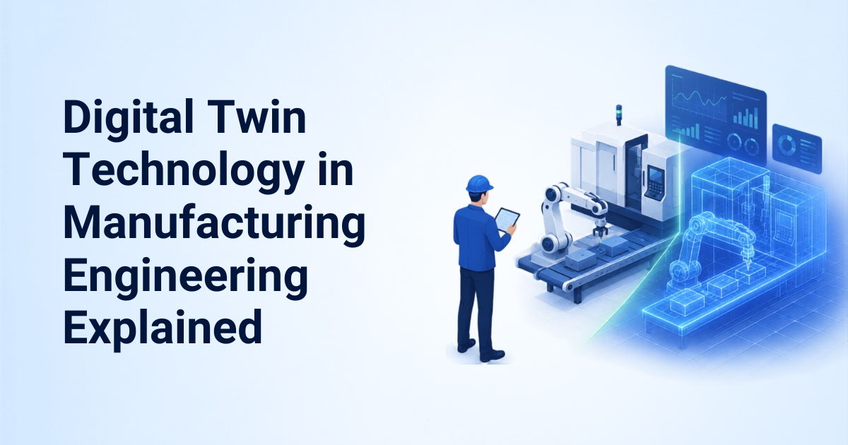 Digital Twin Technology in Manufacturing Engineering Explained