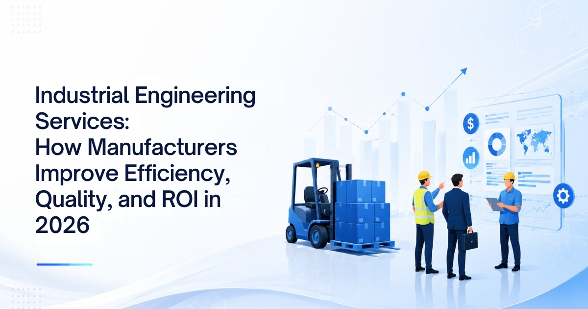 Industrial Engineering Services: How Manufacturers Improve Efficiency, Quality, and ROI in 2026