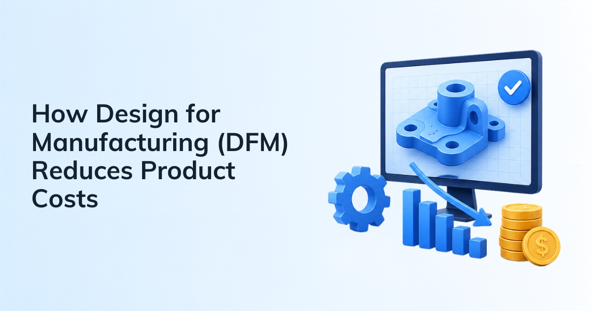 How Design for Manufacturing (DFM) Reduces Product Costs