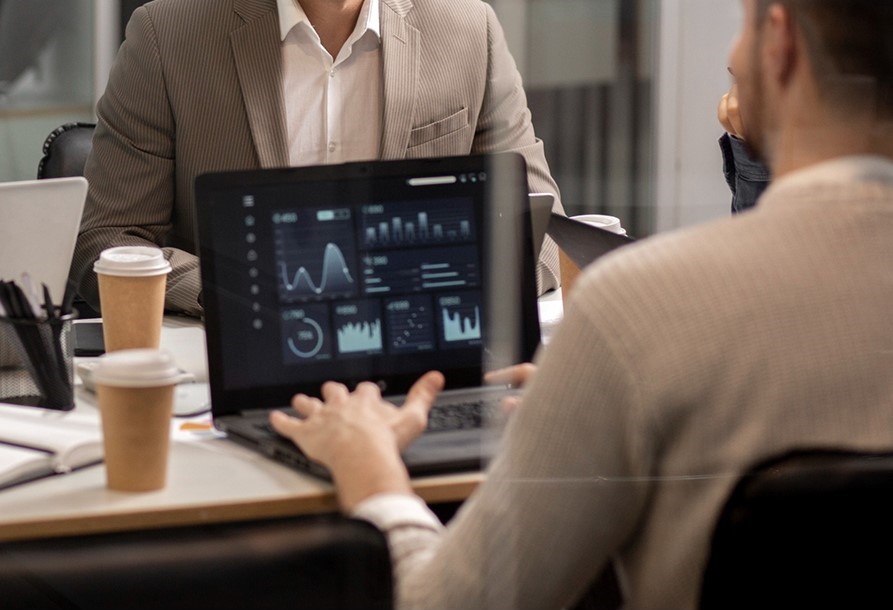 Engineering professional reviewing technical documentation on a tablet