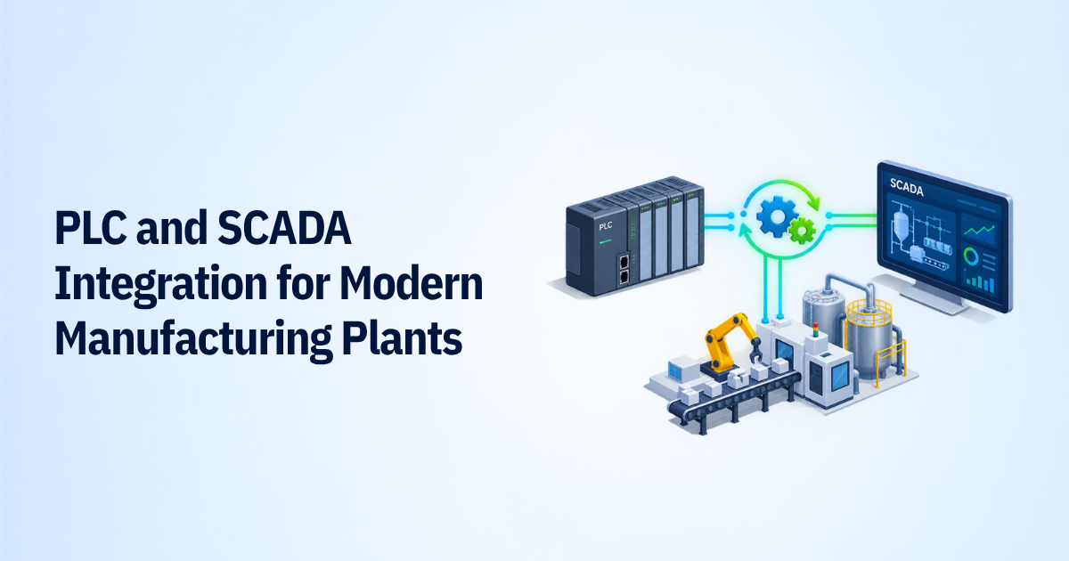 PLC and SCADA Integration for Modern Manufacturing Plants